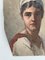 Gabrielle Guillot de Raffaillac, Retrato de hombre joven, siglo XX, óleo sobre lienzo, Imagen 6