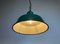 Industrial Green Enamel Pendant Lamp, 1960s, Image 11