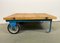 Industrial Blue Coffee Table Cart, 1960s 1