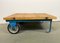 Table Basse Industrielle Bleue, 1960s 1