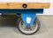 Industrial Blue Coffee Table Cart, 1960s 7