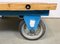 Table Basse Industrielle Bleue, 1960s 7