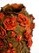 Handgefertigte Clay Vase mit roten Rosen von Rosie Fridrin Rieger, 1918 16