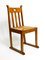 Mid-Century Oak Chairs with Skid Feet & Wicker Seats, Set of 2 20