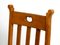 Mid-Century Eichenholz Stühle mit Kufenfüßen & Korbsitzen, 2er Set 17