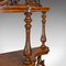 Antique Burr Walnut Mirror Stand from Robert Strahan & Co., 1840s 6