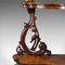 Antique Burr Walnut Mirror Stand from Robert Strahan & Co., 1840s, Image 8