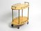 Bar Cart in Beige Goatskin by Aldo Tura, Italy, 1960s, Image 2