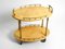 Bar Cart in Beige Goatskin by Aldo Tura, Italy, 1960s, Image 3