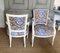 Gustavian Armchairs with Toile De Jouy Cover, Set of 2, Image 6