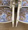 Butacas gustavianas con tapizado Toile De Jouy. Juego de 2, Imagen 4