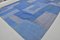 Blauer Vintage Kelim Patchwork Teppich 7