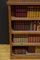 Viktorianisches offenes Bücherregal aus massiver Eiche 8
