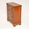 Antique Walnut Bachelors Chest of Drawers, Image 11