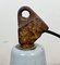 Industrial Grey Enamel Factory Hanging Lamp with Cast Iron Top, 1960s, Image 12