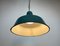 Industrial Green Enamel Factory Pendant Lamp, 1960s, Image 11