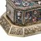 20th Century Austrian Solid Silver-Gilt & Enamel Bird Automaton Box, 1900s 9