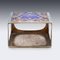 Antique 19th Century Russian Solid Silver & Enamel Match Box, Moscow, 1890s 4