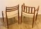 Set of Vintage Model No. 66 & 78 Solid Teak Chairs by Niels O. Møller for J.L. Møllers Møbelfabrik 6
