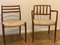 Set of Vintage Model No. 66 & 78 Solid Teak Chairs by Niels O. Møller for J.L. Møllers Møbelfabrik 3