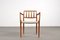Set of Vintage Model No. 66 & 78 Solid Teak Chairs by Niels O. Møller for J.L. Møllers Møbelfabrik 11
