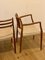 Set of Vintage Model No. 66 & 78 Solid Teak Chairs by Niels O. Møller for J.L. Møllers Møbelfabrik 5