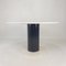 Round Marble Dining Table in the style of Ettore Sottsass, 1980s 14