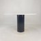 Round Marble Dining Table in the style of Ettore Sottsass, 1980s, Image 14