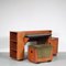 Colonial Haagse School Desk and Stool by Toko Van Der Pol, Indonesia, 1930s, Set of 2, Image 1