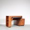 Colonial Haagse School Desk and Stool by Toko Van Der Pol, Indonesia, 1930s, Set of 2, Image 5