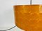 Orange Cocoon Table Lamp by Goldkant, Germany, 1960s 5