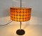 Orange Cocoon Table Lamp by Goldkant, Germany, 1960s 9