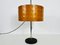 Orangefarbene Cocoon Tischlampe von Goldkant, Deutschland, 1960er 3