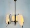 Mid-Century Italian Brass and Glass Sputnik Ceiling Lamp, 1950s, Image 9