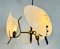 Mid-Century Italian Brass and Glass Sputnik Ceiling Lamp, 1950s, Image 10