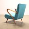 Beech Armchairs, Italy, 1950s, Set of 2, Image 8