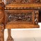 Neo-Renaissance Schreibtisch aus Walnuss & Buche 13