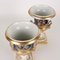 Porcelain Vases with Gold Trim, Set of 2, Image 3