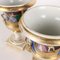 Porcelain Vases with Gold Trim, Set of 2, Image 4
