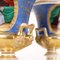 Porcelain Vases with Gold Trim, Set of 2, Image 6