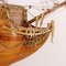 Vintage Handmade Wooden Ship, Image 3