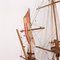 Vintage Handmade Wooden Ship, Image 12