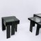 Italian Stackable Side Tables by Porada Arredi, 1970s, Set of 8 10