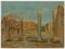 Unknown, Ancient Rome, Original Oil Painting, 1899, Image 4