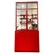 Mueble Mid-Century moderno rojo de Rudolf Frank, Germany, 1963, Imagen 2