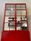 Mid-Century Modern Red Cabinet by Rudolf Frank, Germany, 1963 11