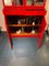 Mid-Century Modern Red Cabinet by Rudolf Frank, Germany, 1963 5