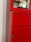 Mid-Century Modern Red Cabinet by Rudolf Frank, Germany, 1963 9