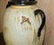 Deer Ceramic Stoneware Vase by Roger Guerin, 1930s 5