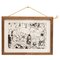 Figurative Drawing, 1950s, Paper, Framed, Image 1